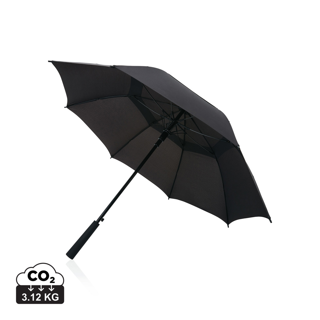 Swiss Peak Ombrelli Tornado AWARE™ ombrello 23″ nero antivento