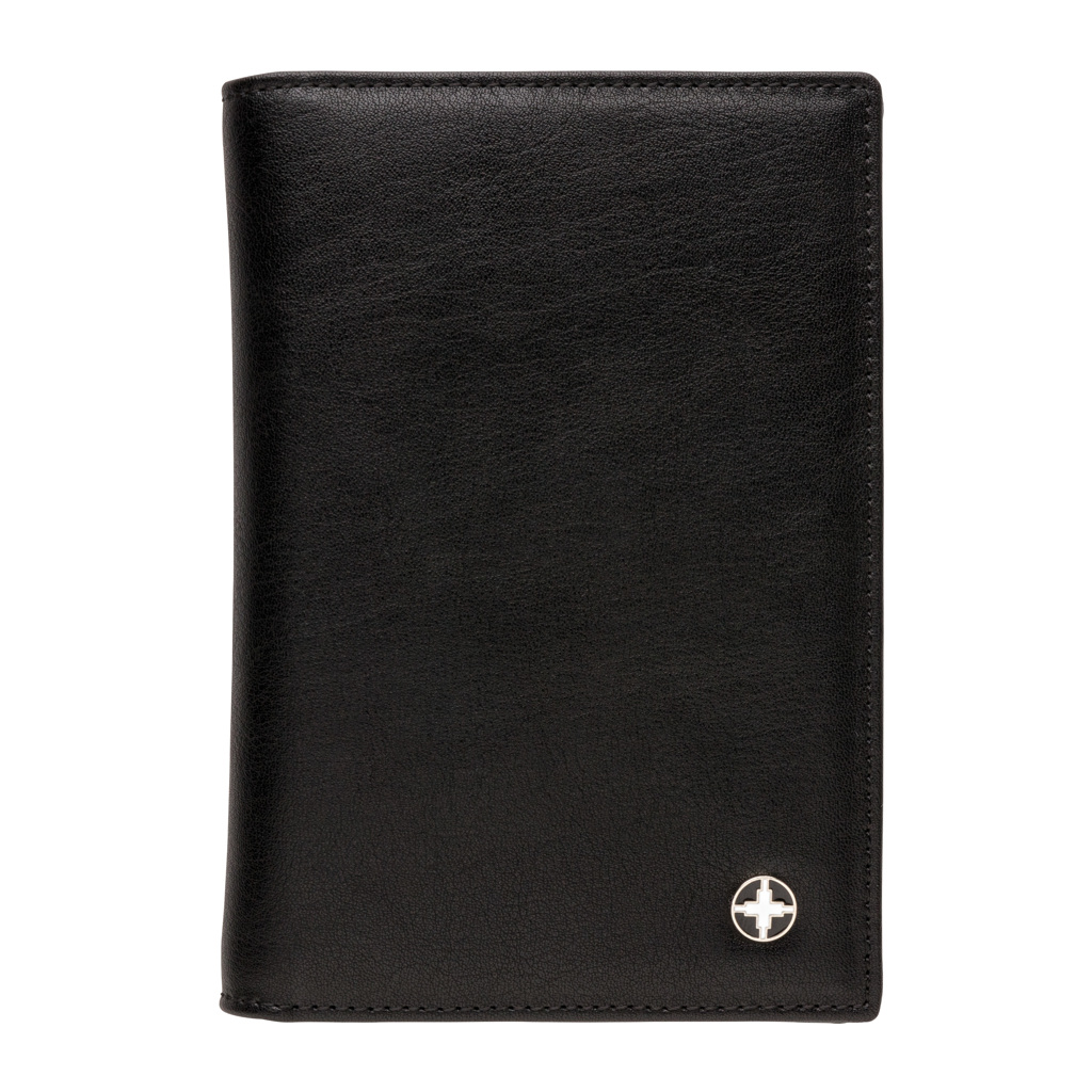 Swiss Peak Accessori da viaggio porta passaporto RFID nero PU