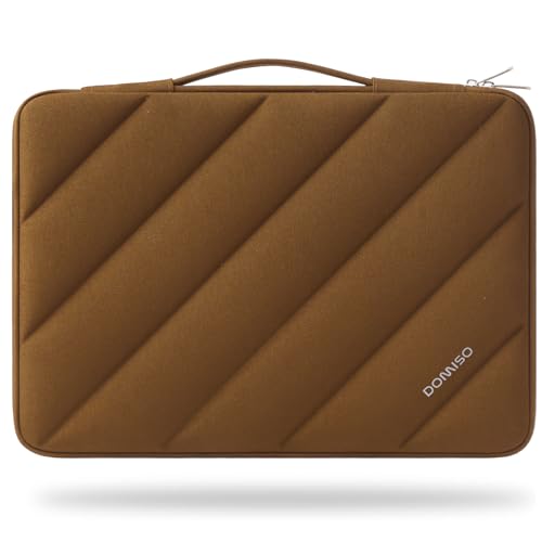 Domiso Laptop Sleeve 17,3 pollici custodia caramello impermeabile