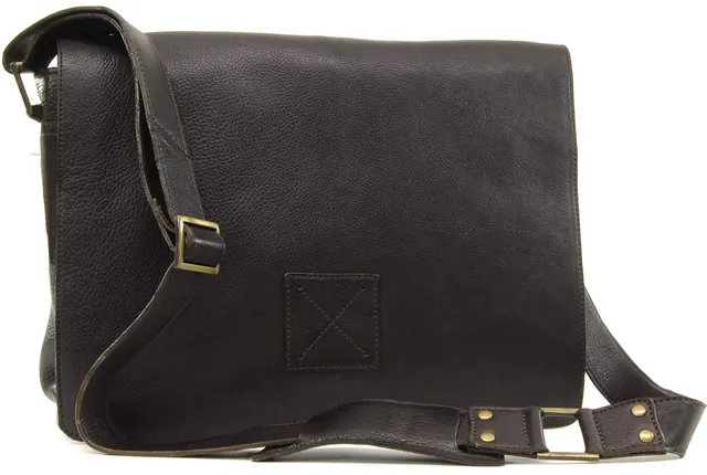 Ashwood Man Bags & Briefcases Pedro borsa messenger in pelle capiente