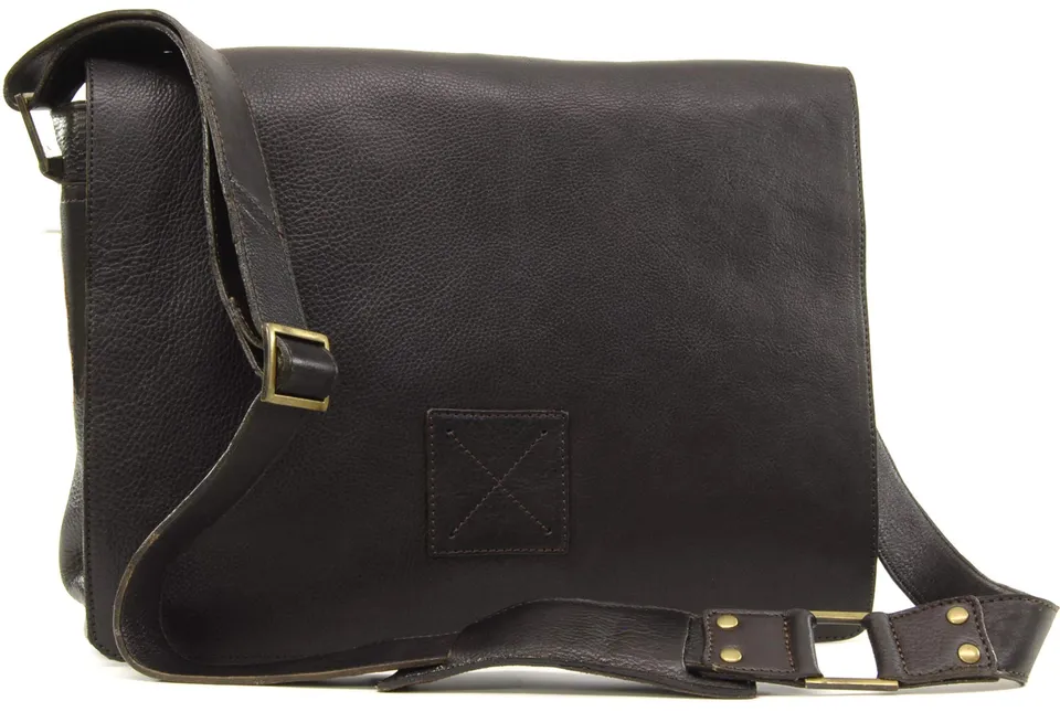 Ashwood Man Bags & Briefcases Pedro borsa messenger in pelle capiente