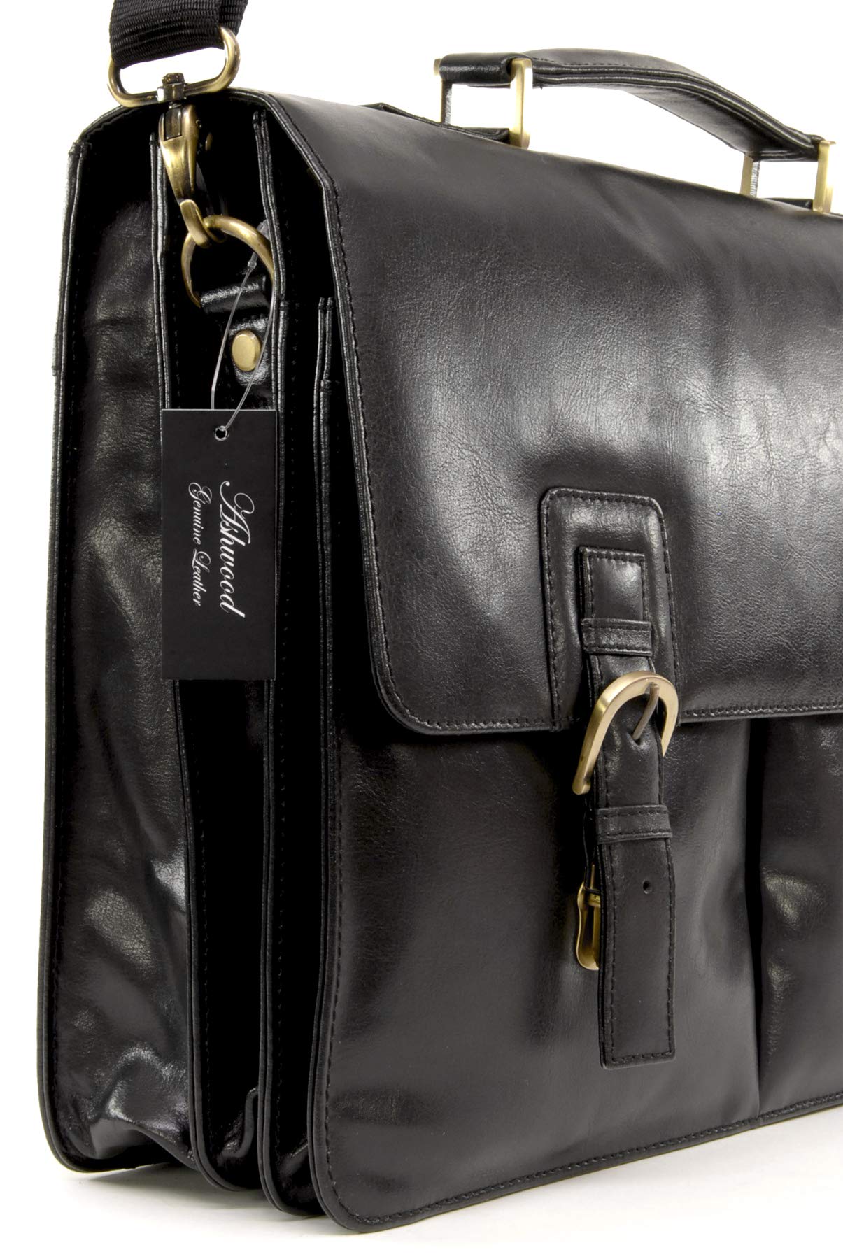 Ashwood Man Bags & Briefcases Gareth borsa laptop marrone 15,5 pollici