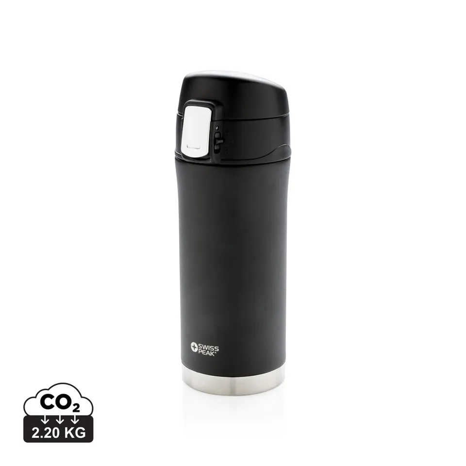 Swiss Peak Articoli per bevande Elite 300 ml tazza nera sottovuoto