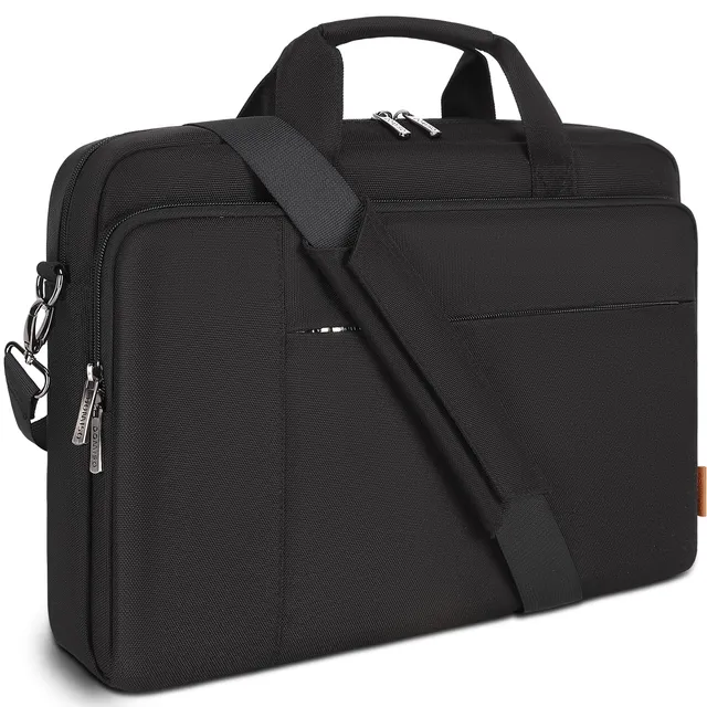 Domiso Laptop Briefcase 17,3 Pollici ventiquattrore laptop impermeabile nera