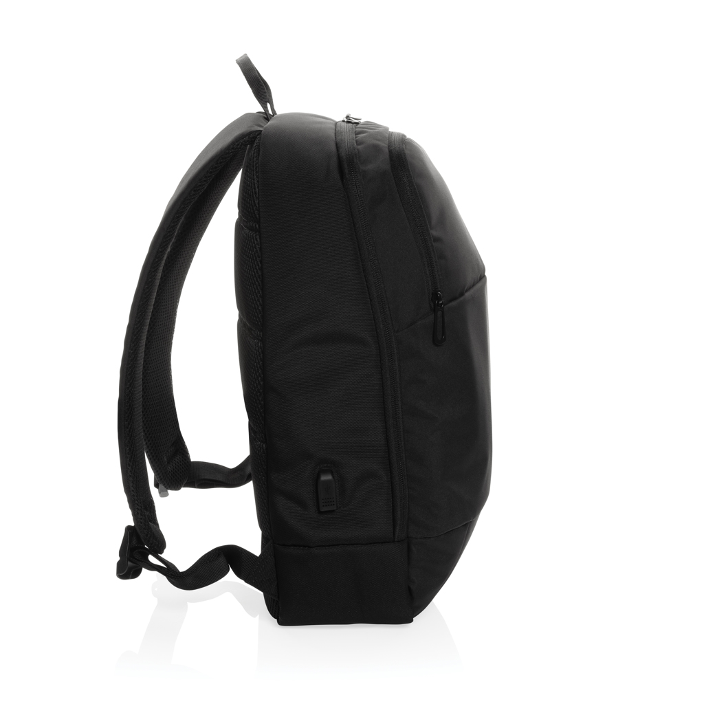Swiss Peak Zaini zaino moderno porta PC 15,6″ AWARE™ nero USB-C