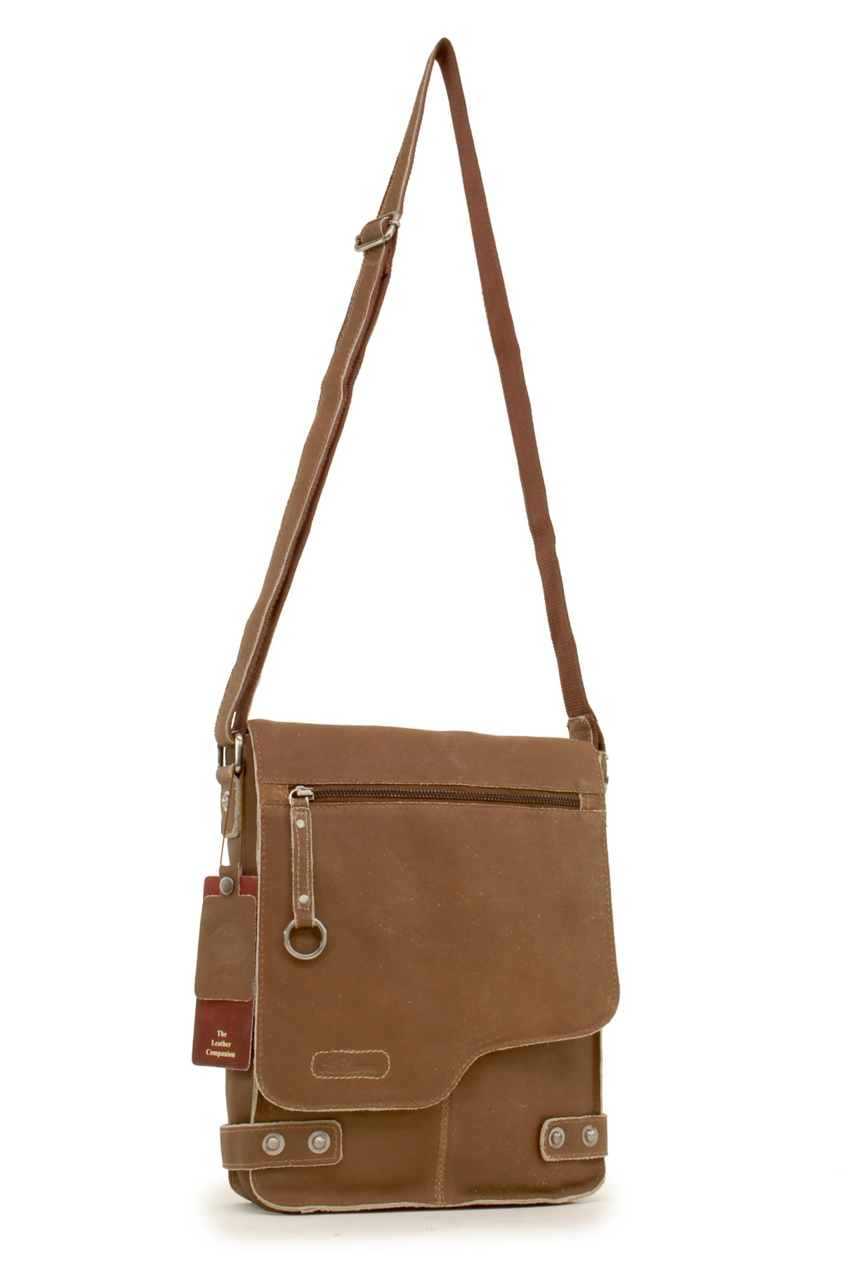 Ashwood Man Bags & Briefcases 8352 Kingston borsa messenger A5 pelle bufalo