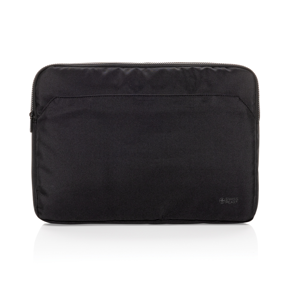 Swiss Peak Borse porta PC Essential custodia laptop 15,6″ nero rPET