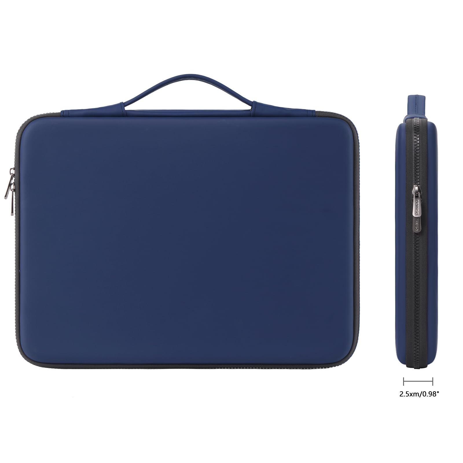 Domiso EVA Laptop Bag 13,3 pollici custodia laptop blu scuro antiurto