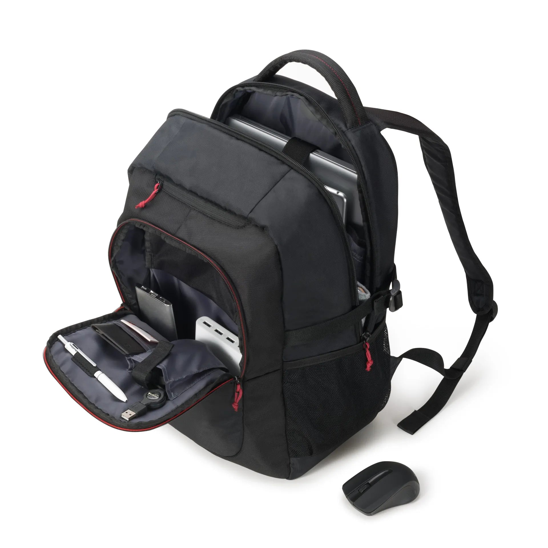 BASE XXO Backpacks Gain Wireless-Mouse Kit zaino laptop nero idrorepellente
