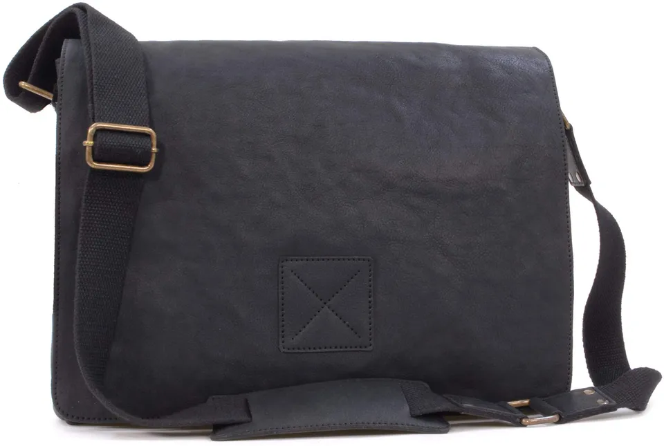 Ashwood Man Bags & Briefcases Pedro borsa messenger in pelle capiente