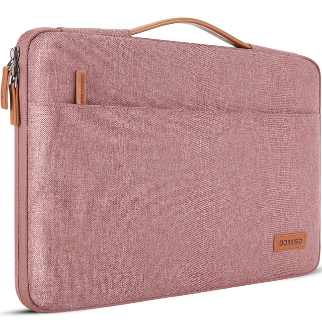 Domiso Laptop Sleeve 15.6 Pollici custodia laptop rosa impermeabile