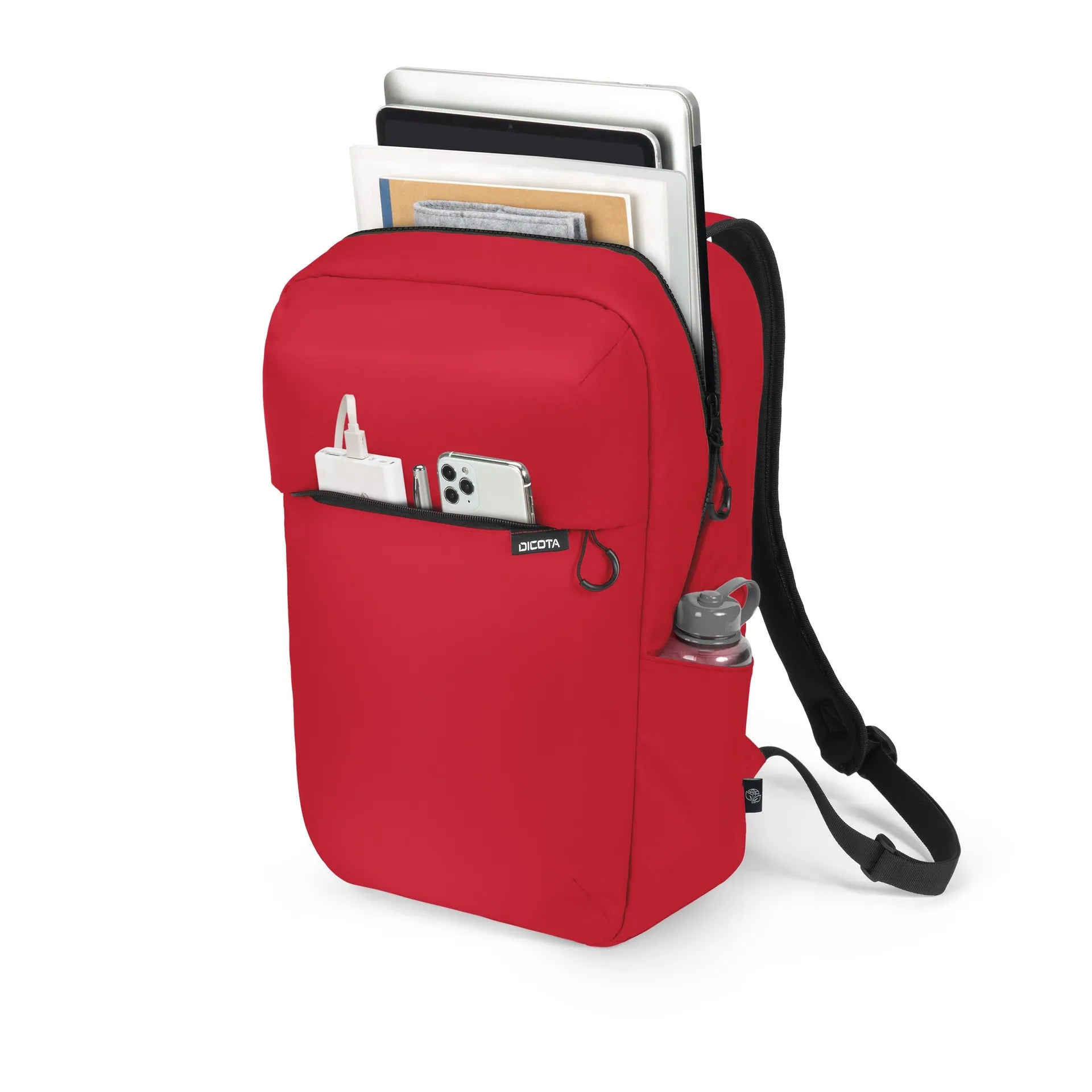 BASE XXO Backpacks Backpack COMMUTER 13-16 Red zaino rosso idrorepellente