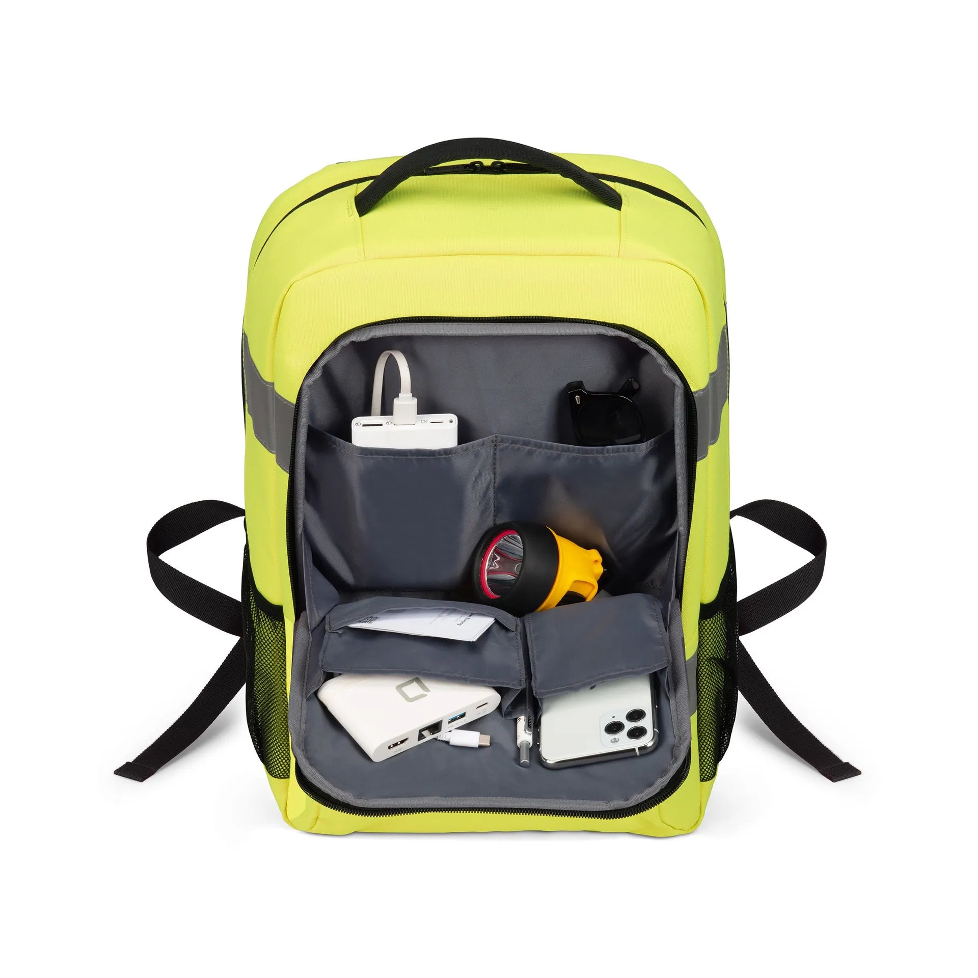 BASE XXO Zaini HI-VIS Base zaino 24 L giallo in PET riciclato
