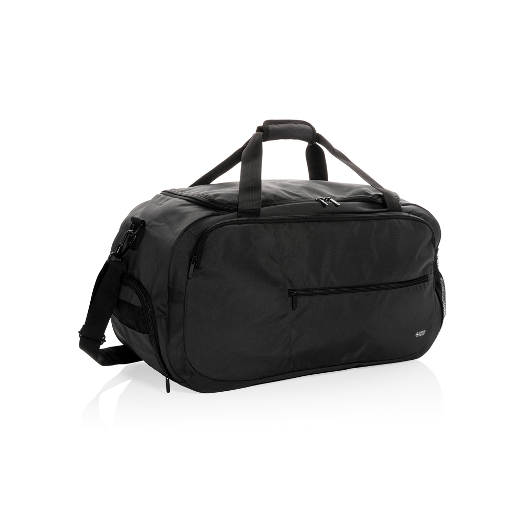 Swiss Peak Borse weekend Borsa sport in rPET AWARE™ borsone nero 31,5 bottiglie