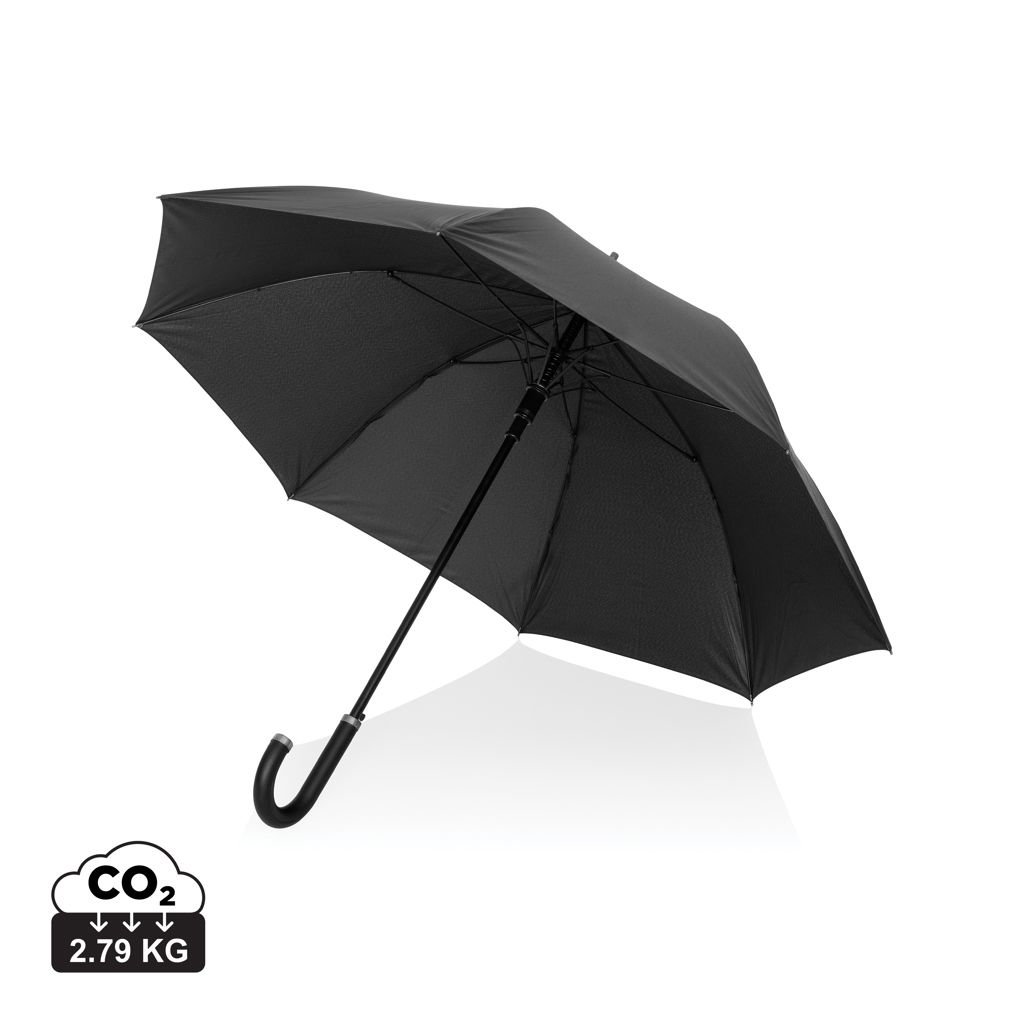 Swiss Peak Vero ombrello 25″ nero in rPET 190T, apertura automatica