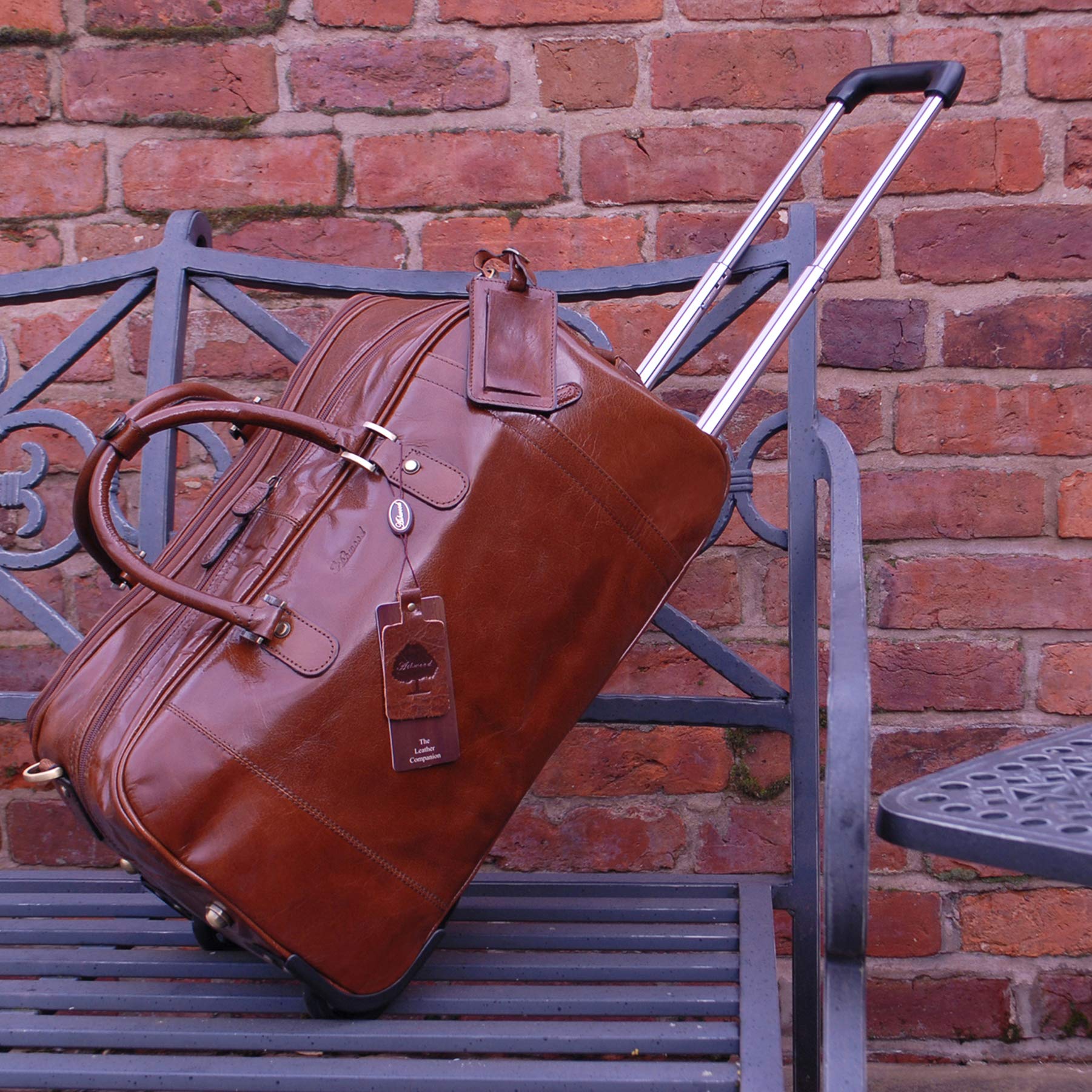 Ashwood Holdalls Albert borsone da viaggio trolley in pelle