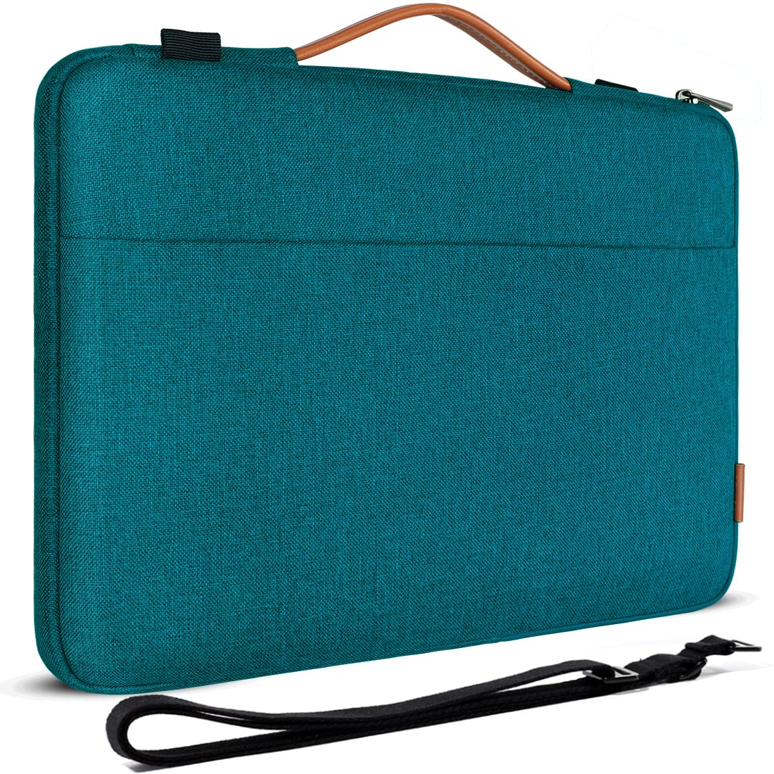 Domiso Laptop Sleeve 15,6 pollici custodia laptop turchese impermeabile