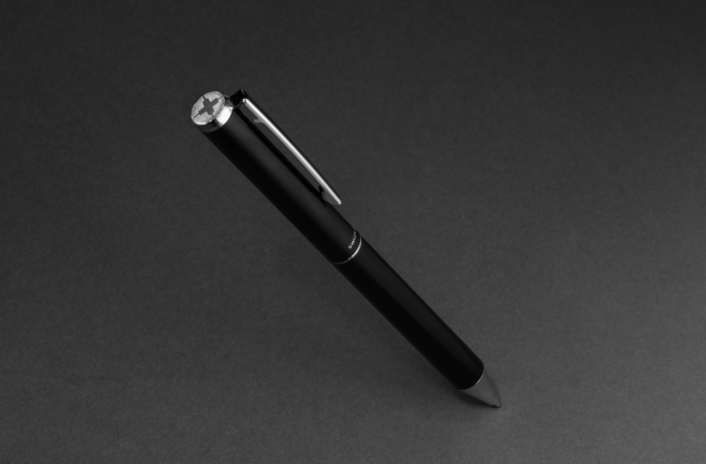 Swiss Peak Ufficio & Scrittura Penna Cedar alluminio riciclato certificato RCS nera