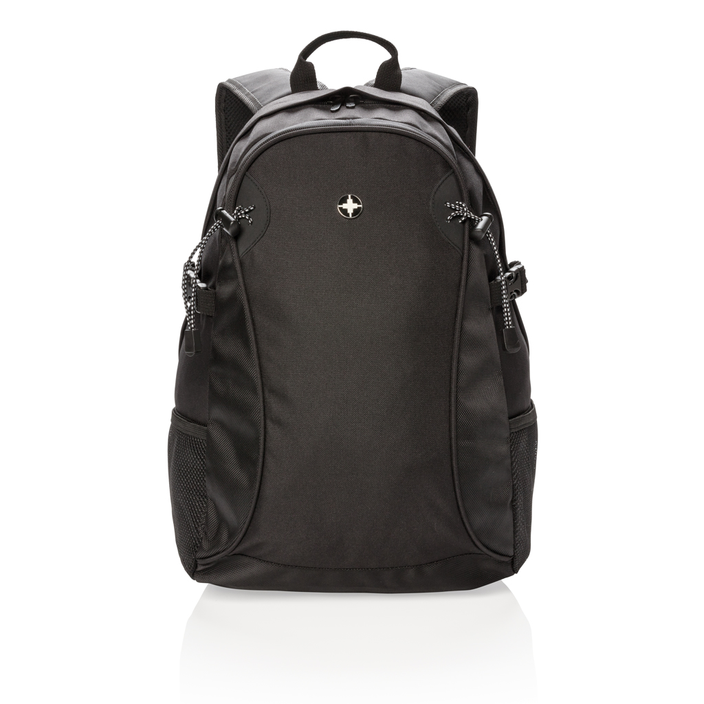 Swiss Peak Zaini Zaino outdoor nero 20 L schienale imbottito