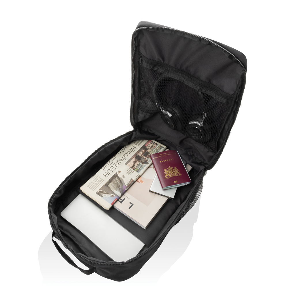 Swiss Peak Zaini Essential zaino porta PC 15,6″ nero in rPET