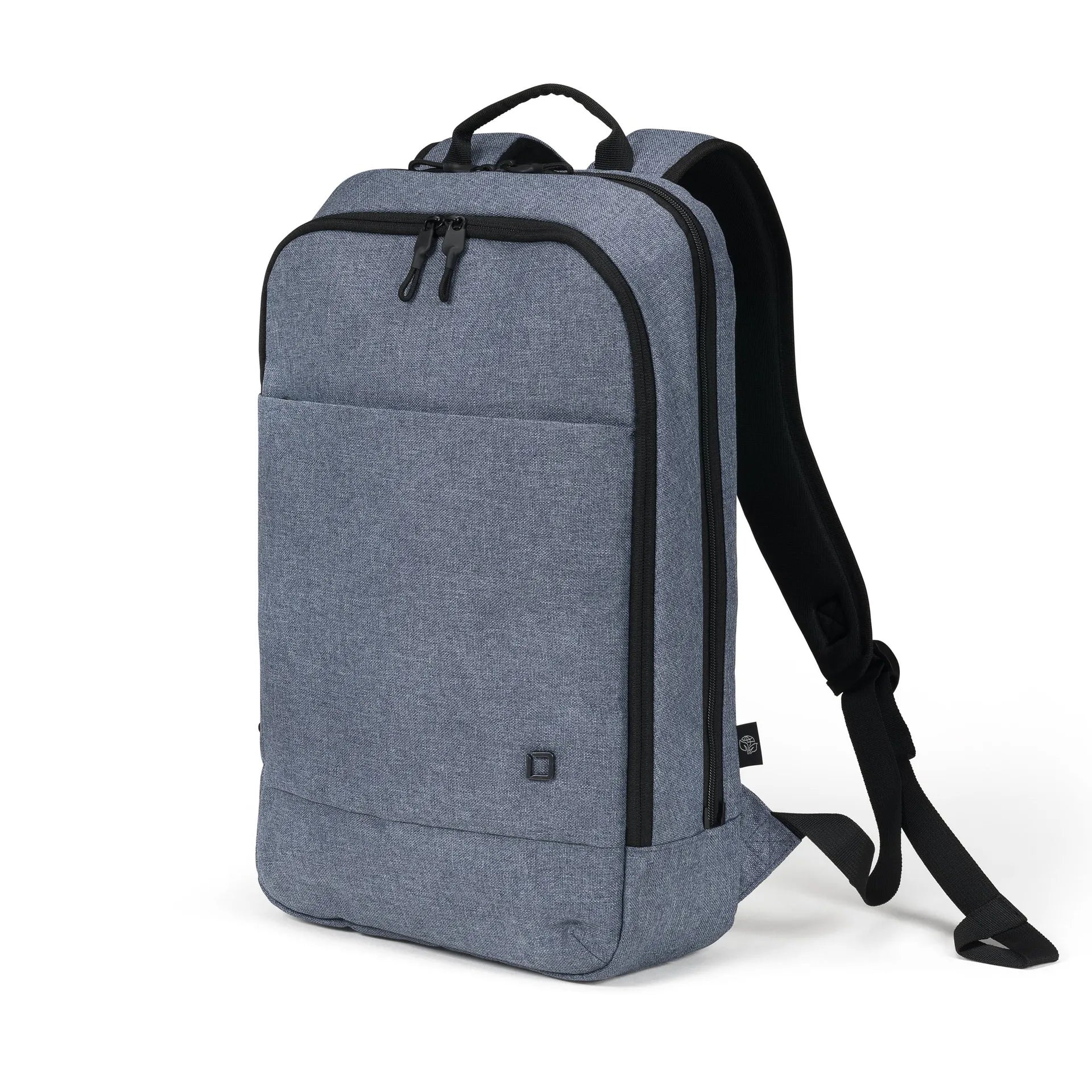 BASE XXO Backpacks Eco Backpack Slim MOTION 13-14.1 - Blue Denim zaino slim