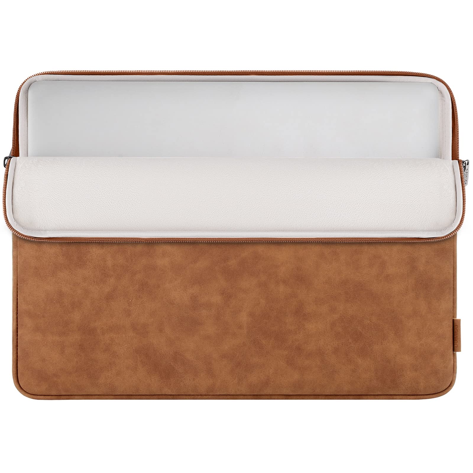 Domiso Laptop Sleeve 13,3 Pollici custodia laptop marrone impermeabile