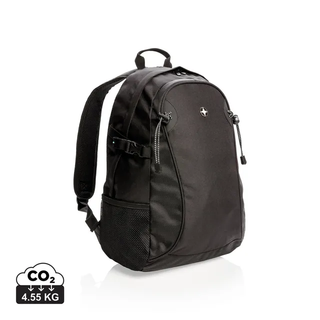 Swiss Peak Zaini Zaino outdoor nero 20 L schienale imbottito