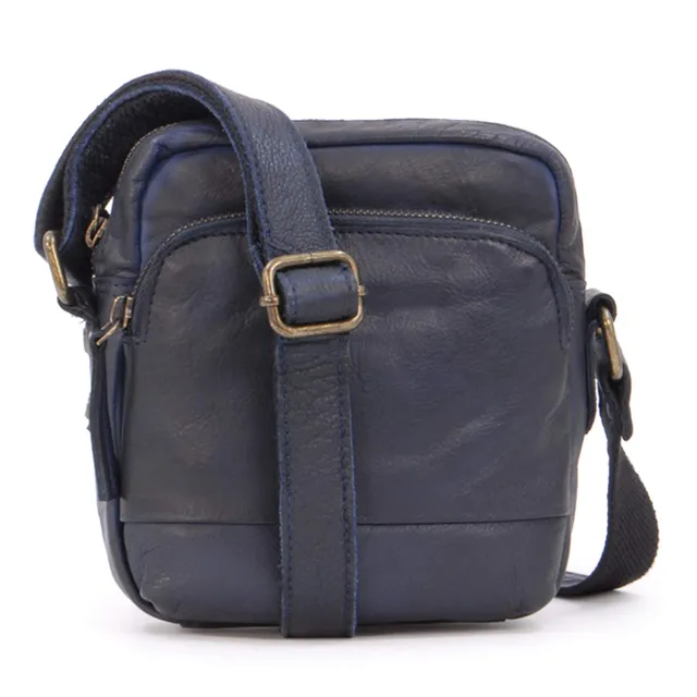 Ashwood Vera Pelle Vintage F-81 borsa a tracolla piccola in pelle