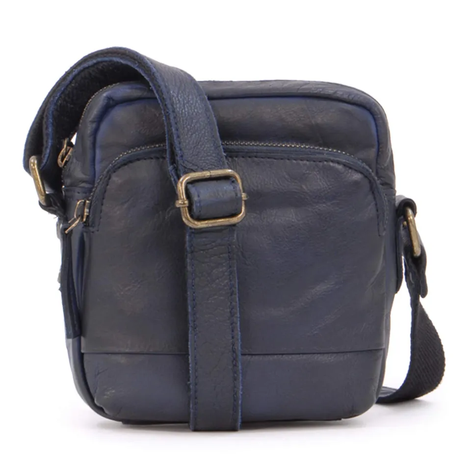 Ashwood Vera Pelle Vintage F-81 borsa a tracolla piccola in pelle