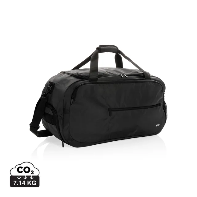 Swiss Peak Borse weekend Borsa sport in rPET AWARE™ borsone nero 31,5 bottiglie