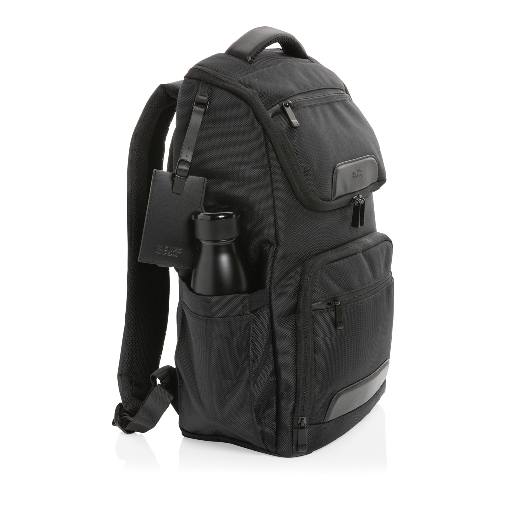 Swiss Peak Zaini Voyager zaino porta PC 15,6″ nero, 1 pezzo RFID