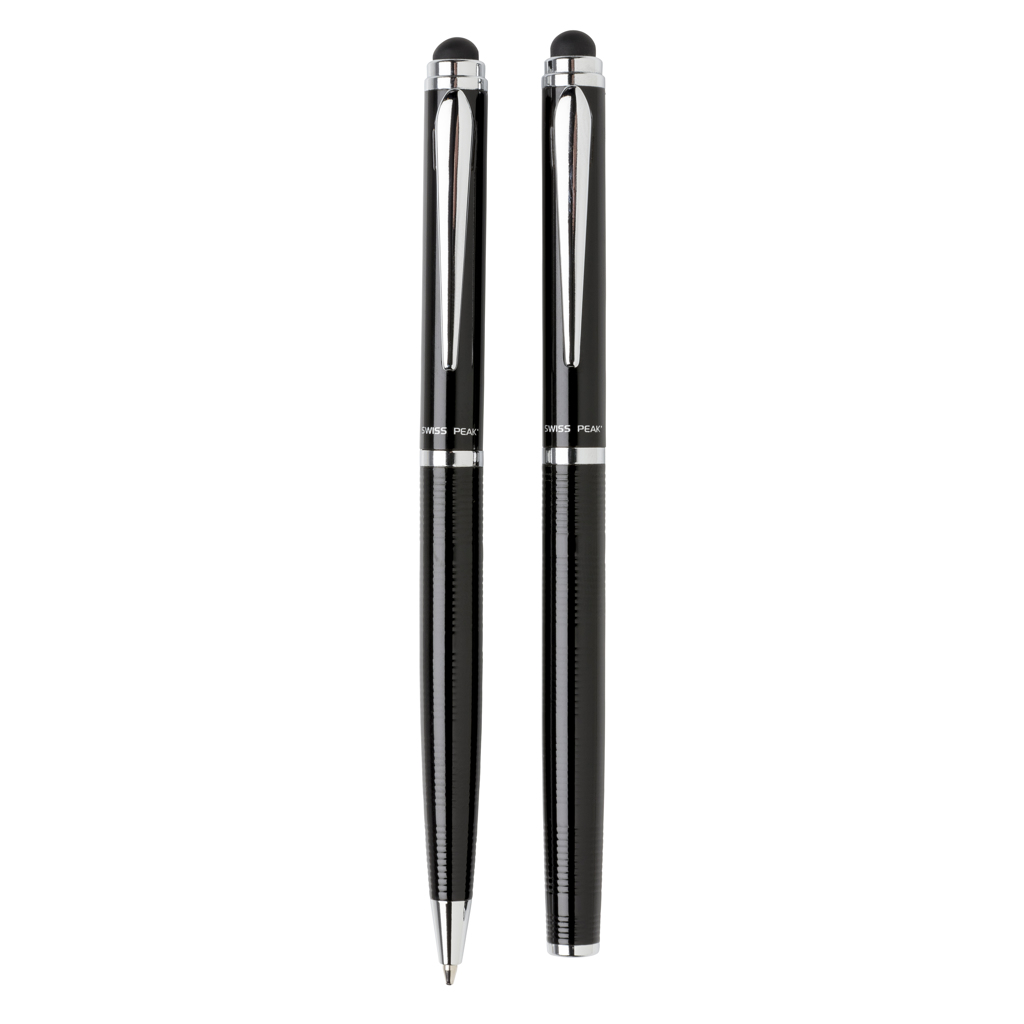 Swiss Peak Ufficio & Scrittura set penne deluxe nero touchscreen