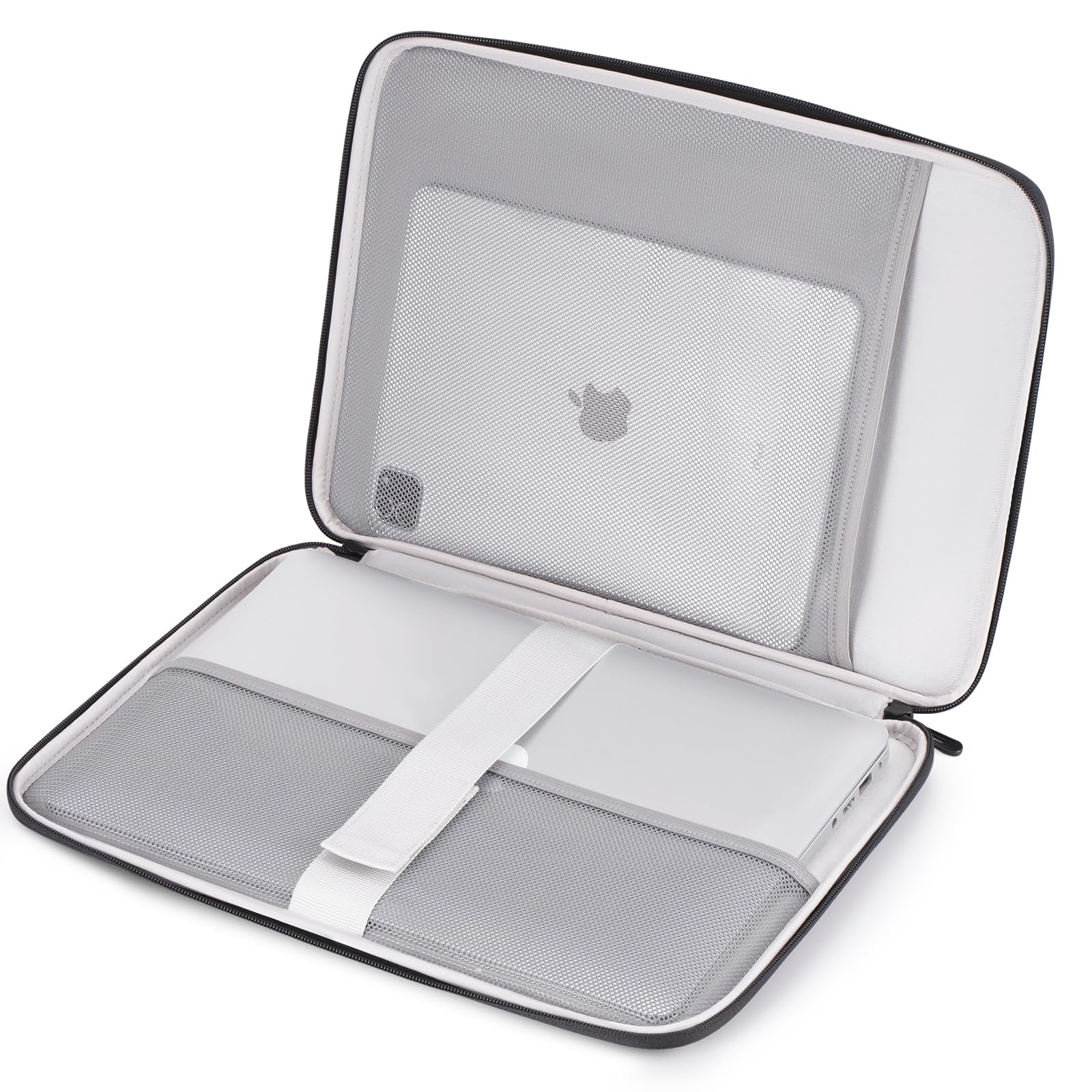 Domiso Laptop Sleeve 14 pollici custodia laptop nera impermeabile