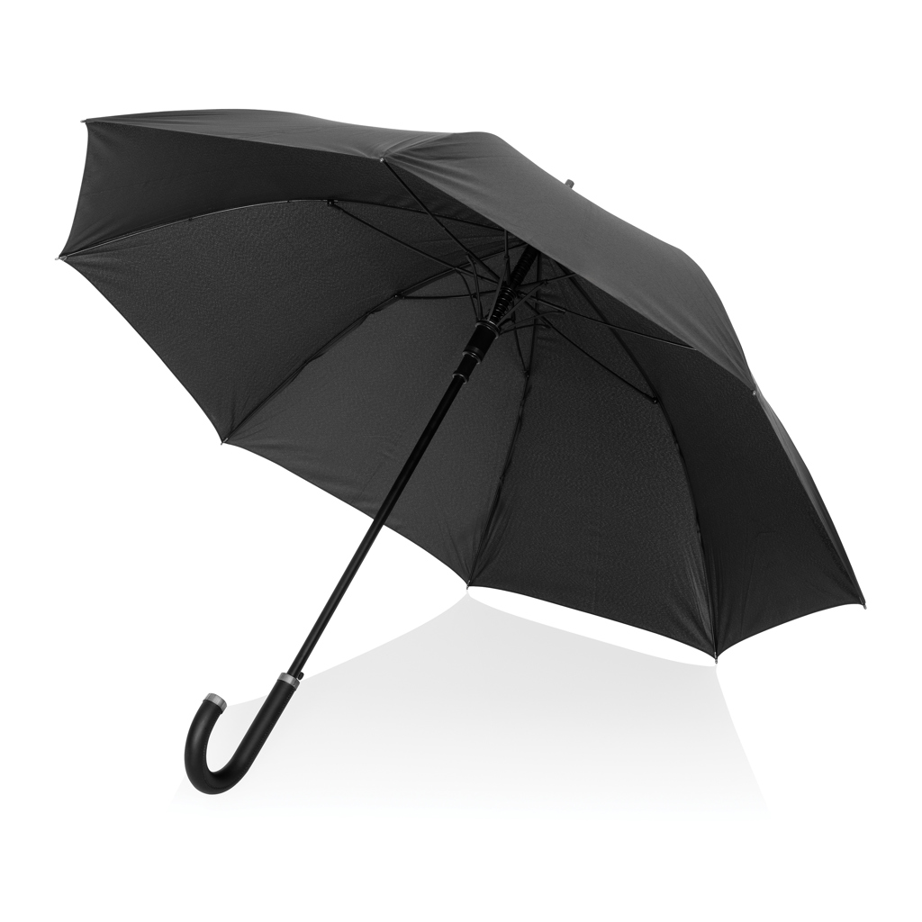 Swiss Peak Vero ombrello 25″ nero in rPET 190T, apertura automatica