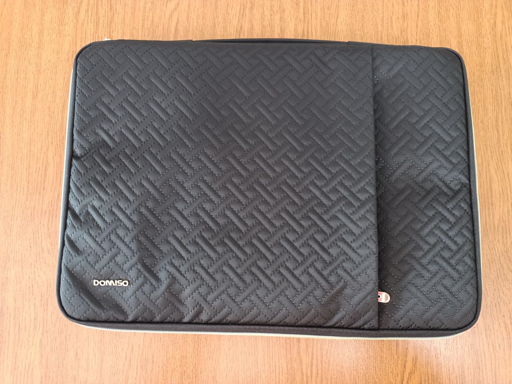 Domiso Laptop Sleeve 17,3 pollici custodia laptop nera impermeabile