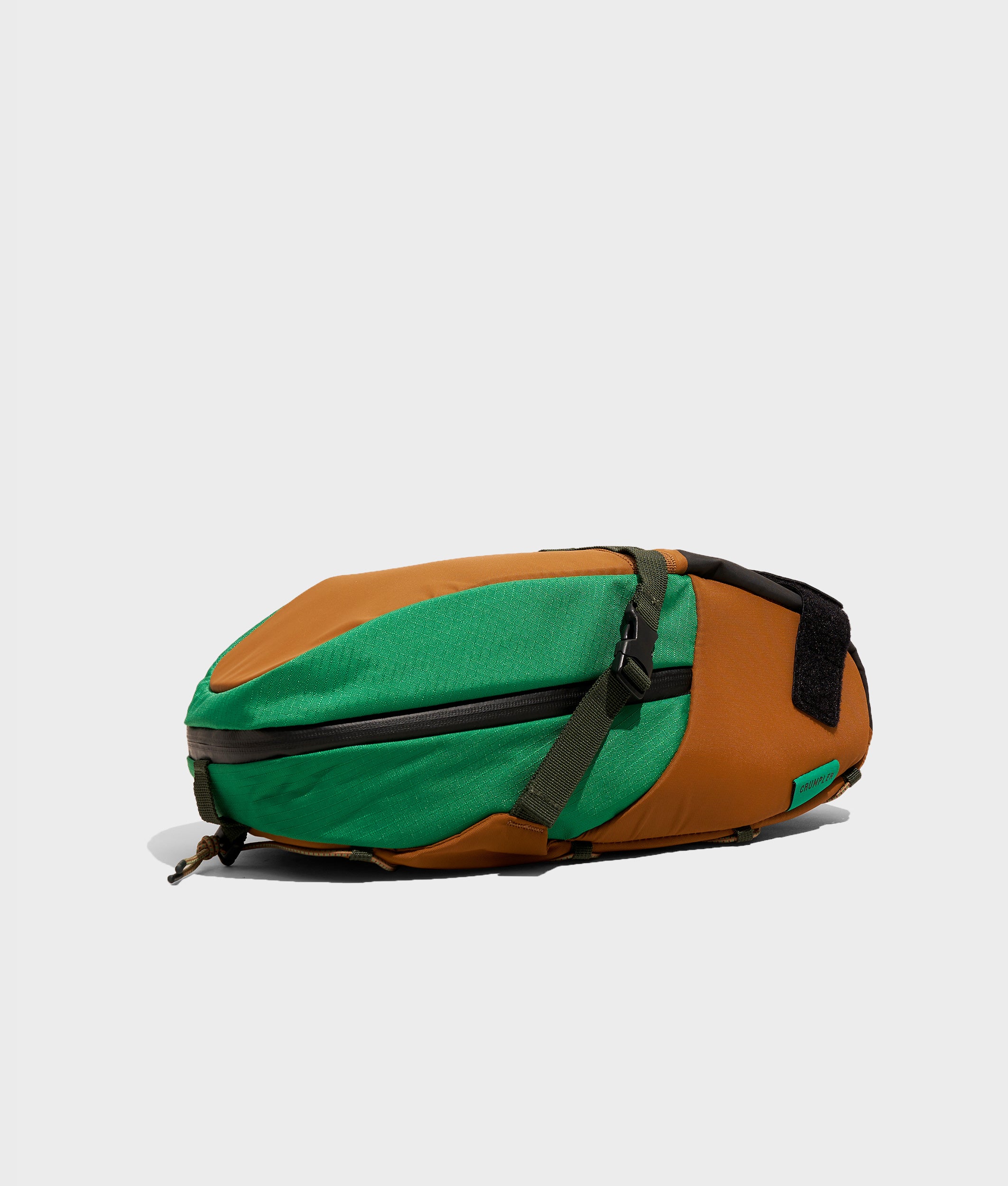 Crumpler Small Bags & Accessories Great Question borsa da bici Ginger/Astroturf con fissaggio diretto