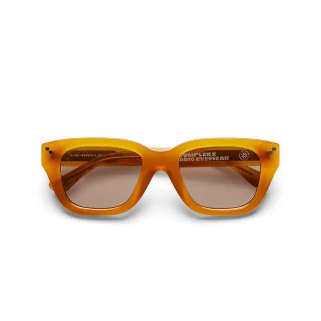 Piccoli accessori Dupe: Crumpler X Radio Eyewear occhiali Apricot/Brown Polarised
