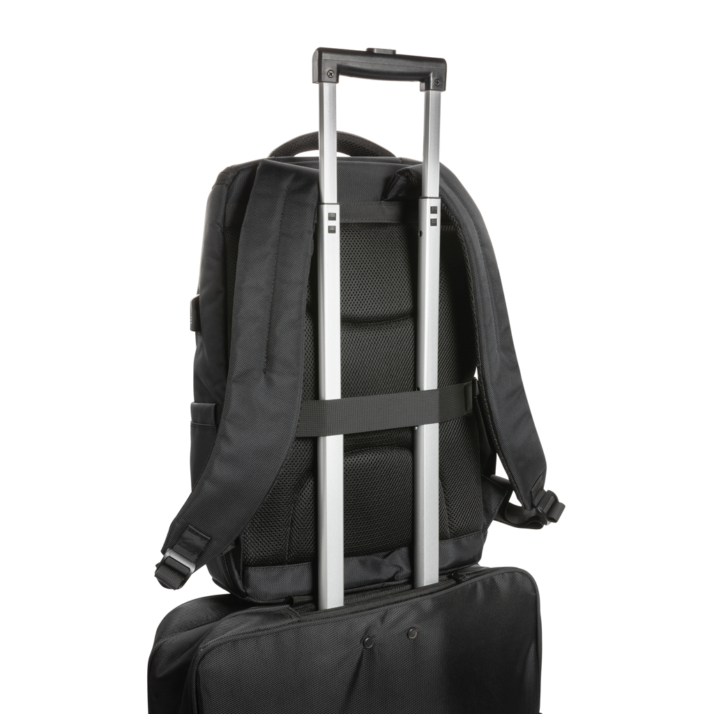 Swiss Peak Zaini Voyager zaino porta PC 15,6″ nero, 1 pezzo RFID