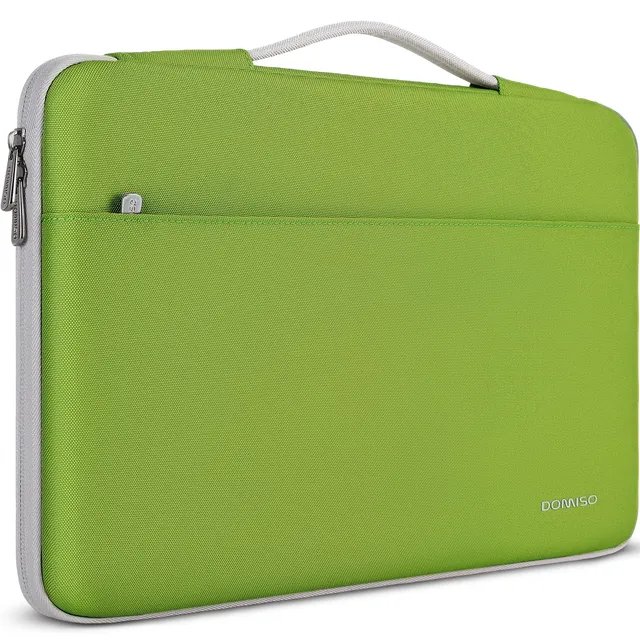 Domiso Laptop Sleeve 17,3 Pollici custodia laptop verde erba antiurto