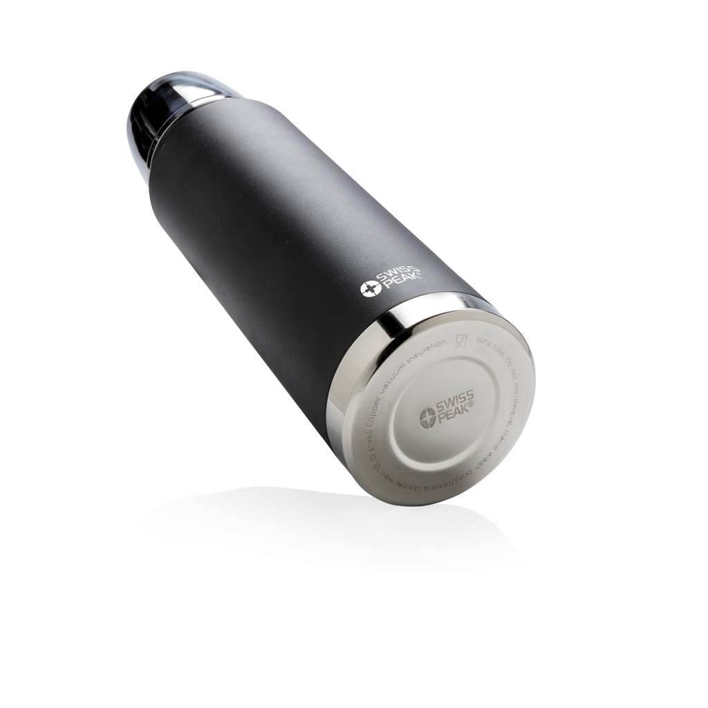 Swiss Peak Articoli per bevande Elite termos 1 L nero isolante