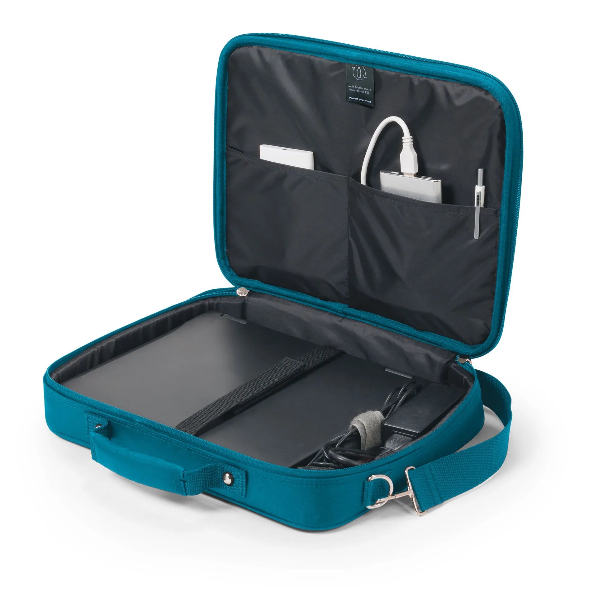 BASE XXO Laptop Bags borsa Eco Multi BASE 14-16 Blue in PET riciclato