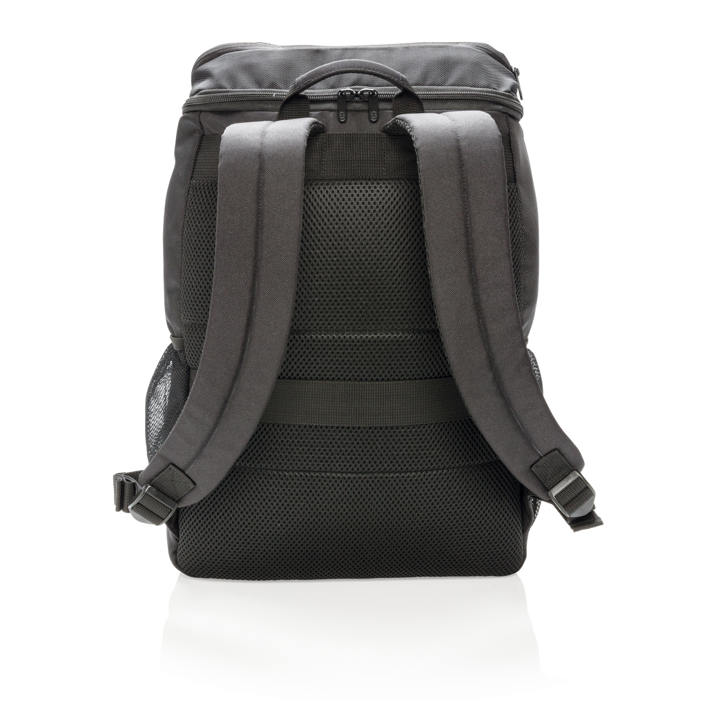 Swiss Peak Zaini Easy Access zaino PC 15,6″ nero riciclato