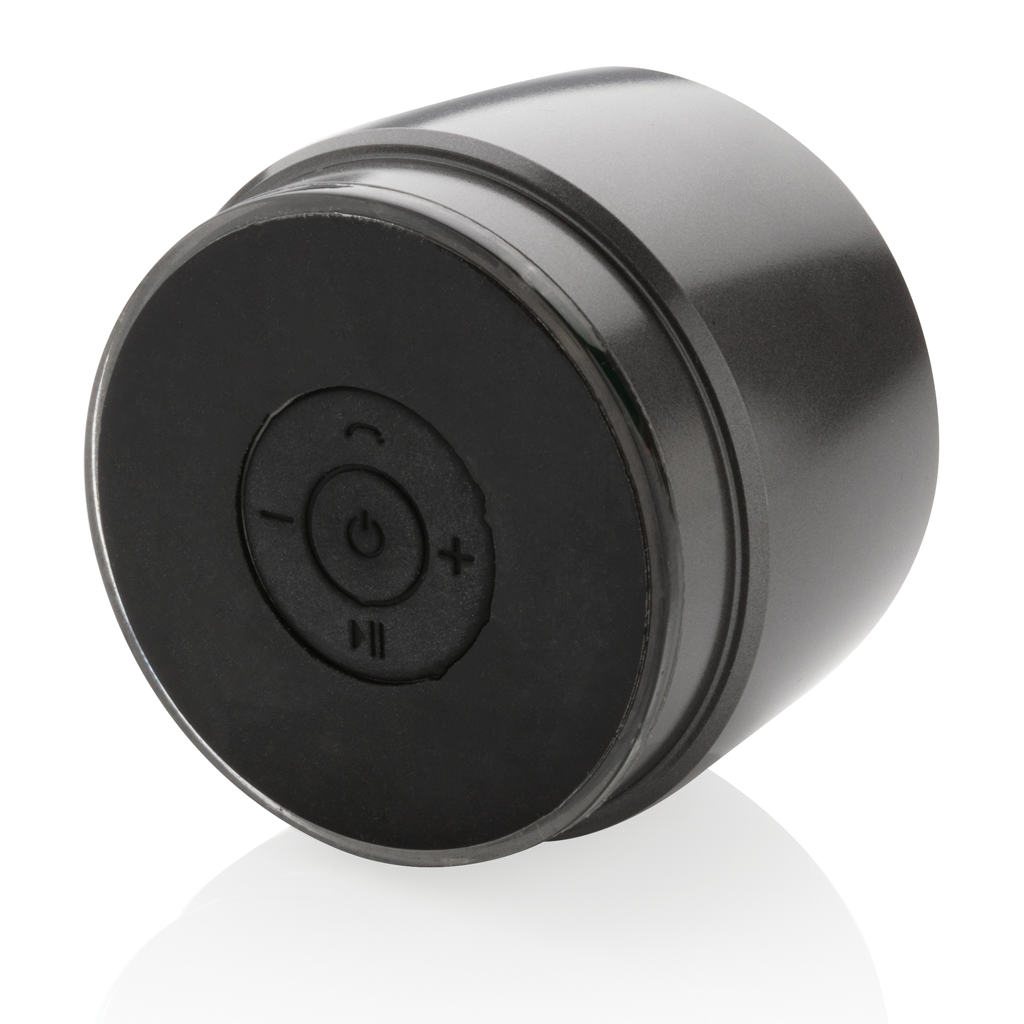 Swiss Peak Audio 5W speaker wireless grigio, 1 pezzo in acciaio
