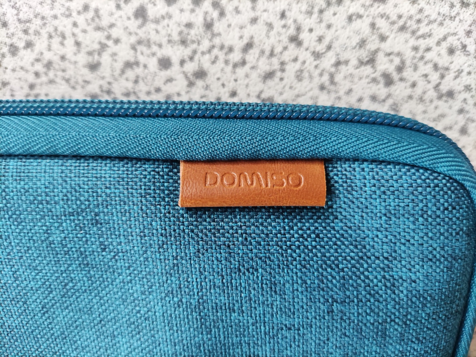 Domiso Laptop Sleeve 15,6 pollici custodia laptop turchese impermeabile