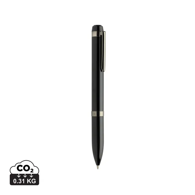 Swiss Peak Ufficio & Scrittura OSLO Deluxe penna a sfera nera, 1 pezzo acciaio RCS