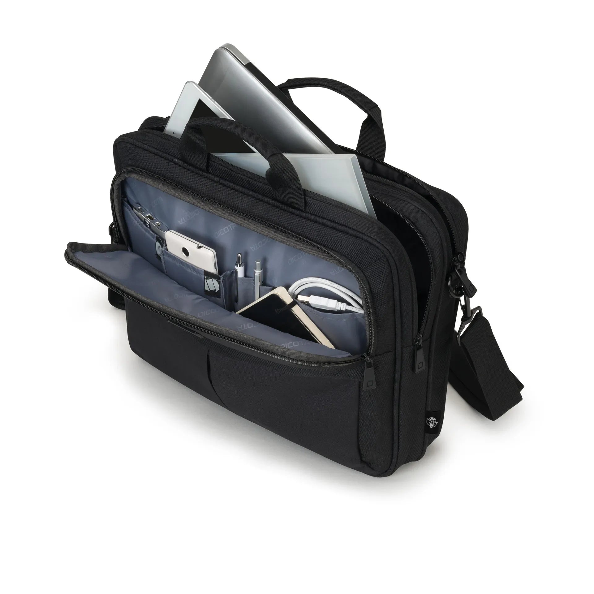 BASE XXO Laptop Bags Eco Top Traveller SCALE 12-14.1 borsa laptop riciclata