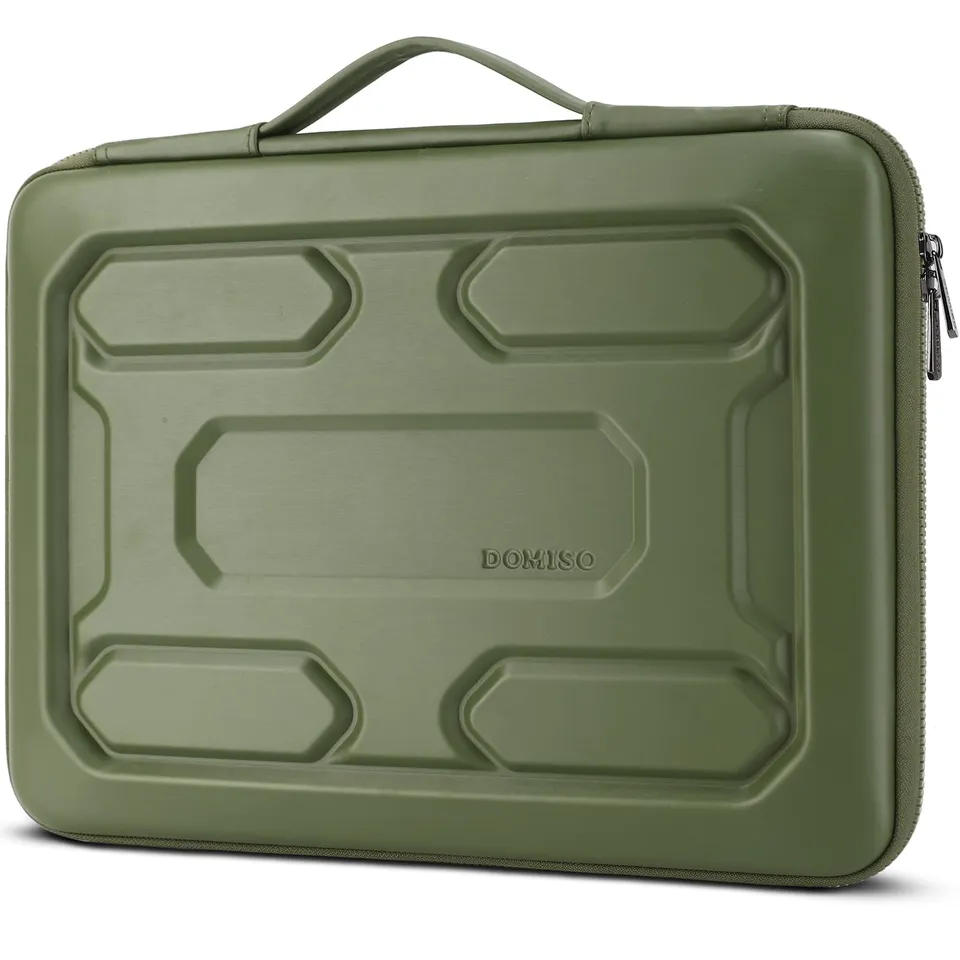 Domiso EVA Laptop Bag 13,3 pollici custodia laptop verde antiurto