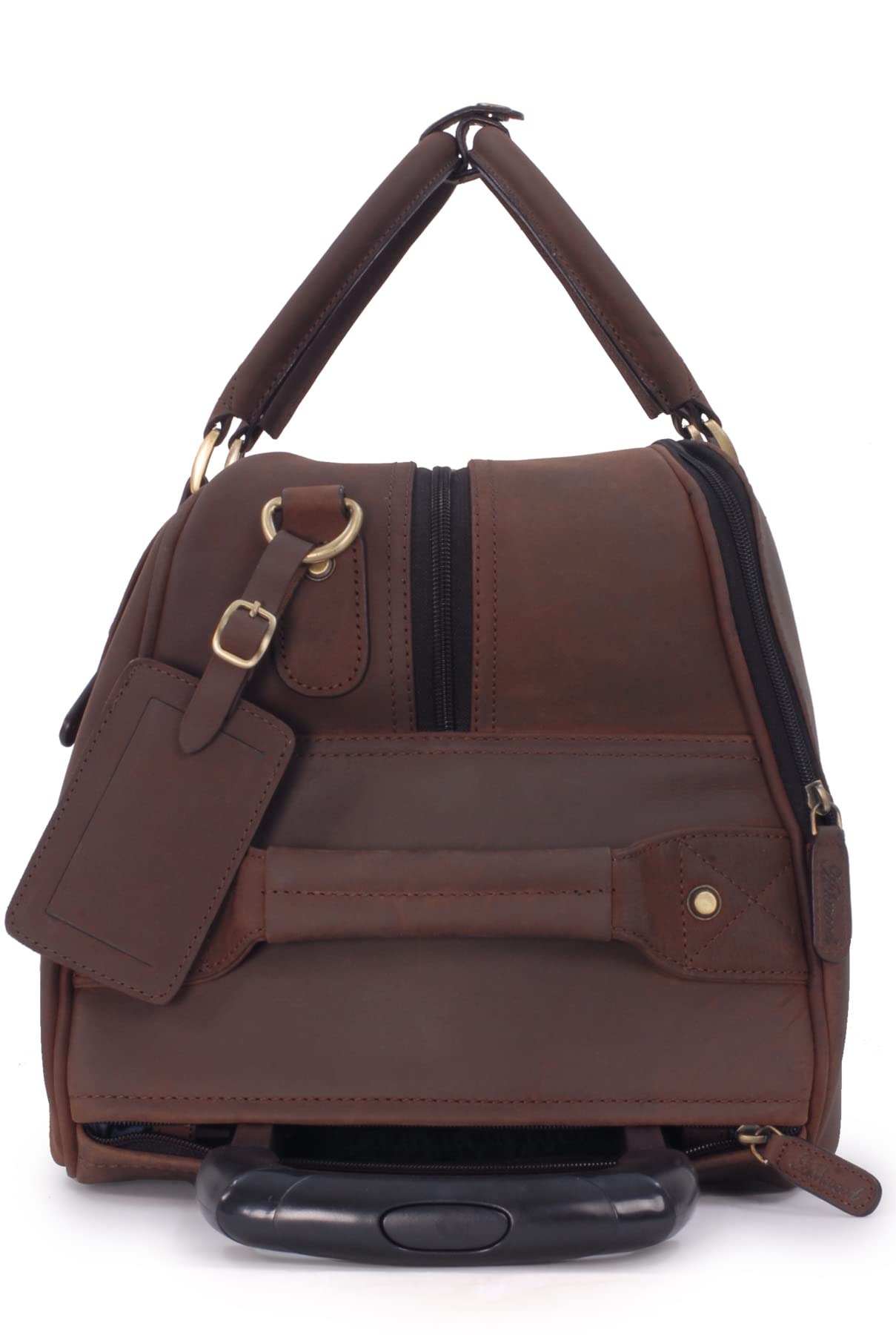 Ashwood Holdalls Albert borsone da viaggio trolley in pelle