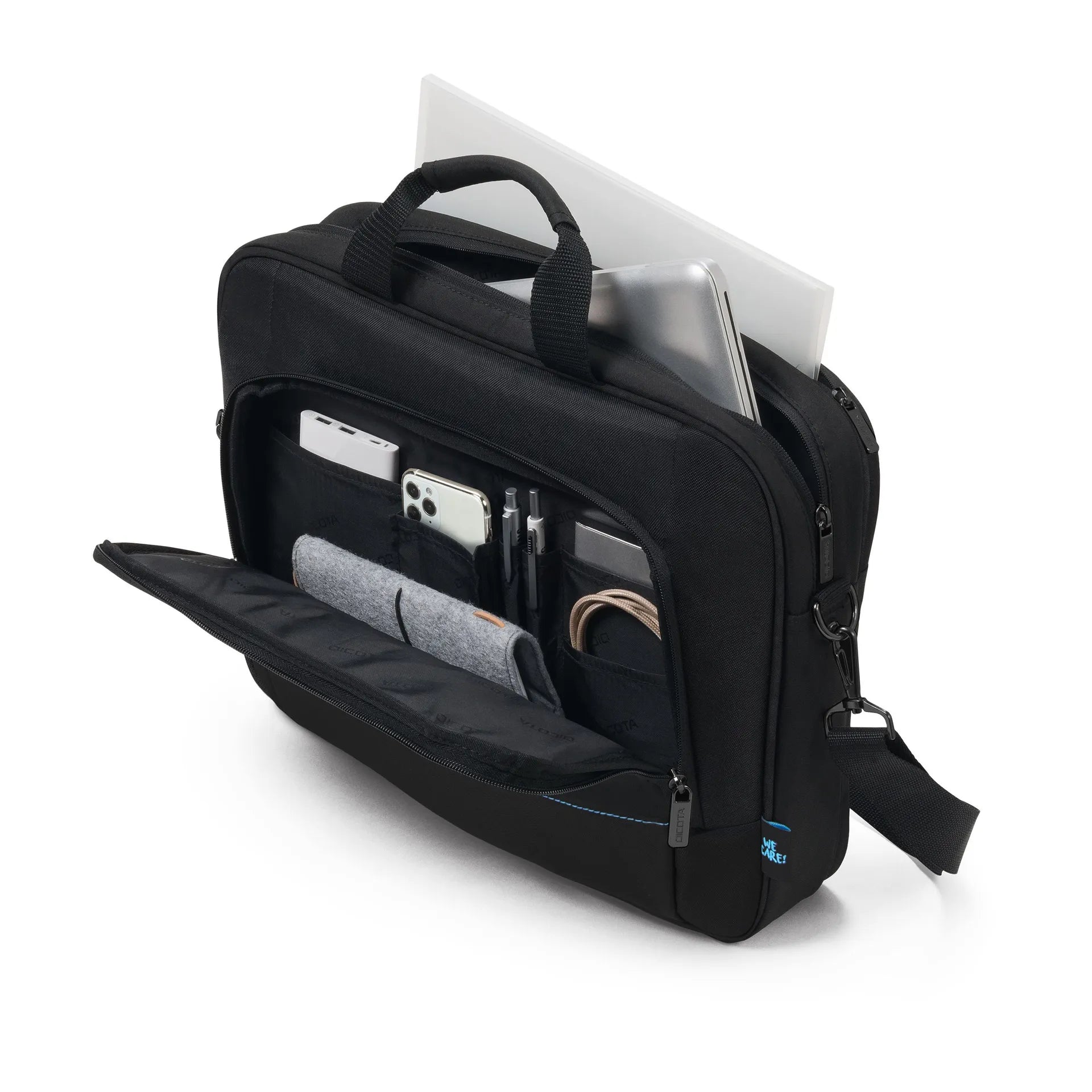 BASE XXO Laptop Bags Top Traveller TWO 15-17.3 borsa laptop riciclata idrorepellente