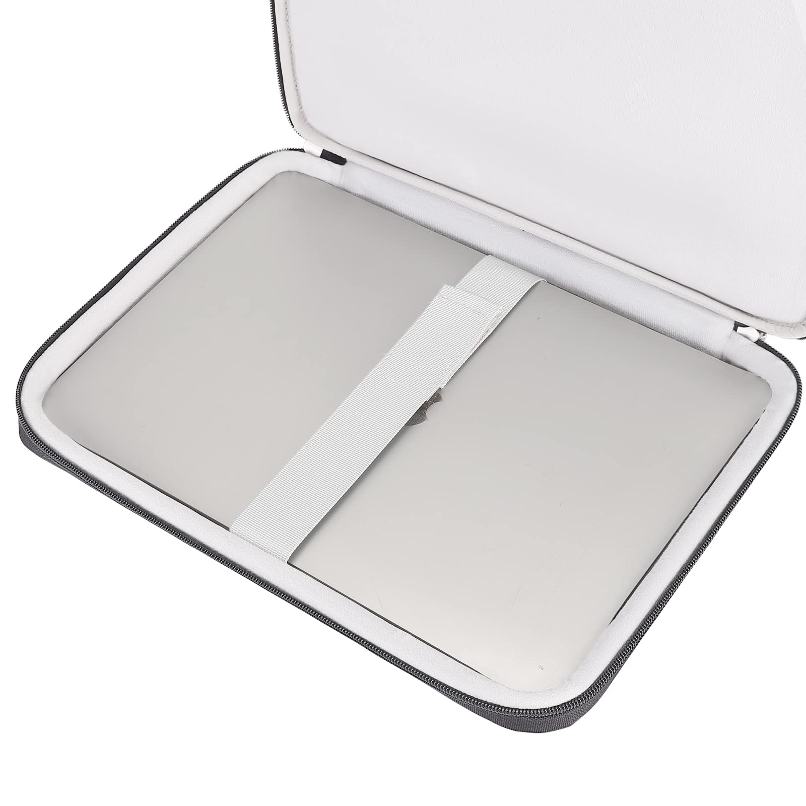 Domiso Laptop Sleeve 17,3 Pollici custodia laptop nera impermeabile